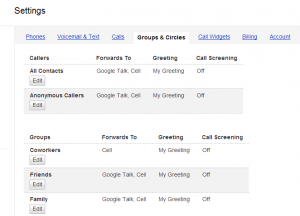 Google Voice custom greeting for Groups - 1