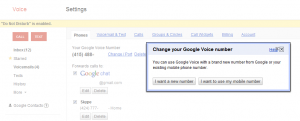 porting you number to google voice