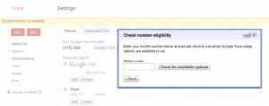 porting your number to google voice