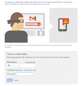 Transfer Google Voice account - verificaton code